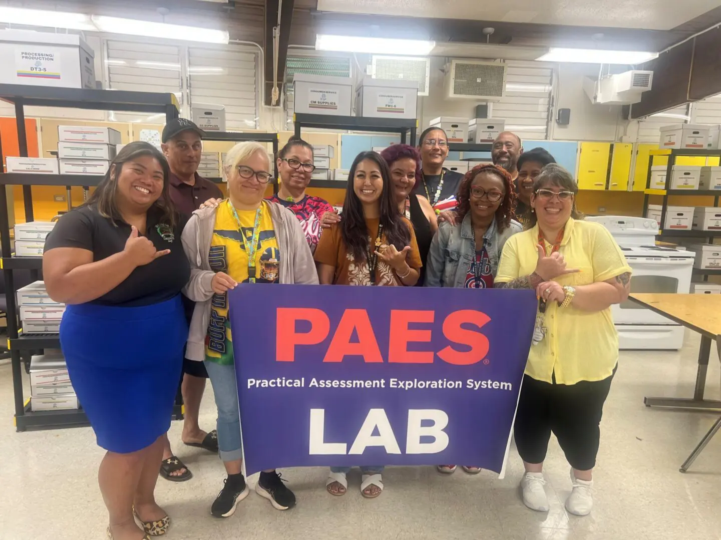 Nanakuli Intermediate and High School Oahu Hawaii PAES Training